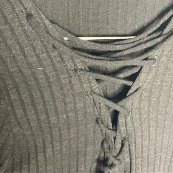 Urban Outfitters Project social lace up top medium - Picture 7 of 8